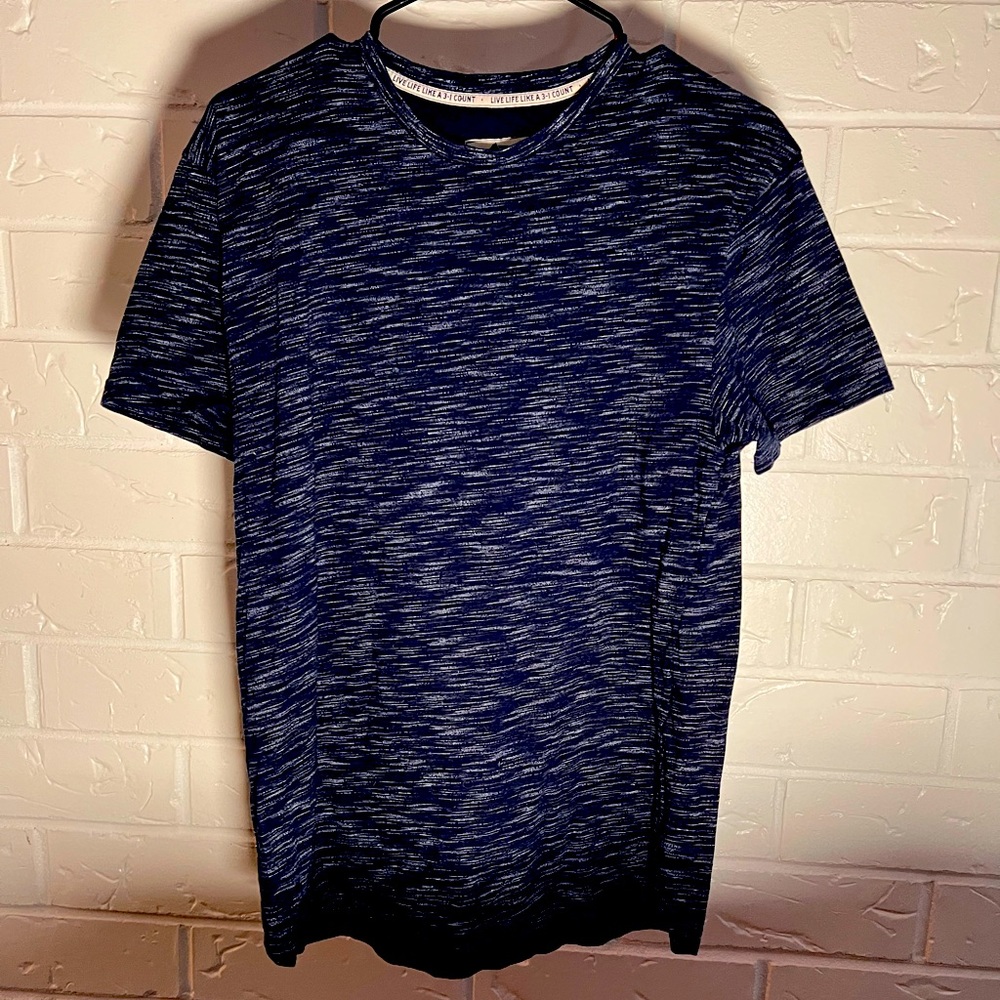 Baseballism t shirt blue size large